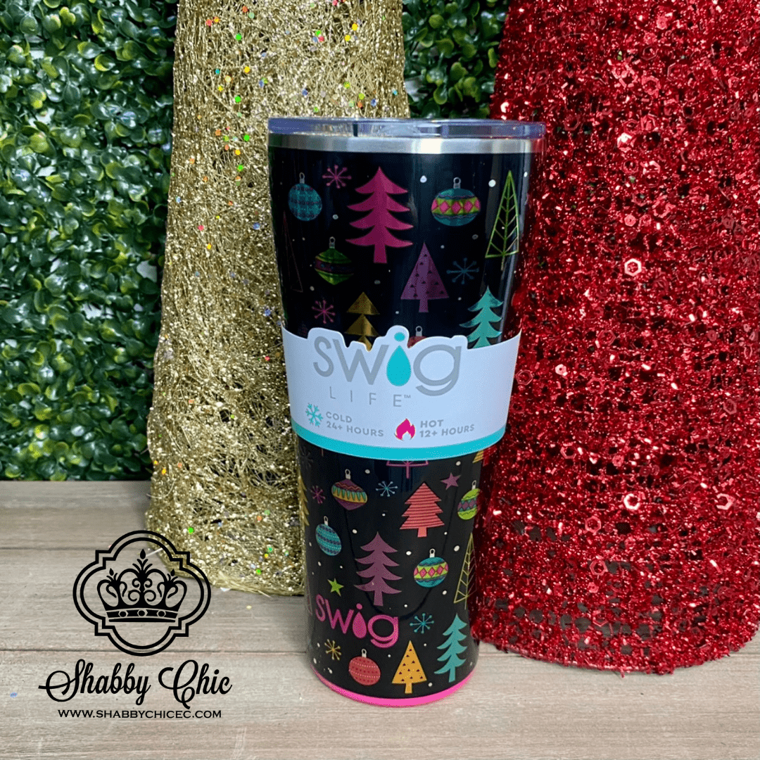 Swig Merry & Bright Skinny Can Cooler (12oz) – Shabby Chic Boutique and  Tanning Salon