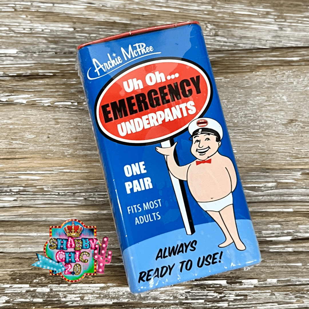 Archie Mcphee, Other, Archie Mcphee Uh Oh Emergency Underpants In Tin