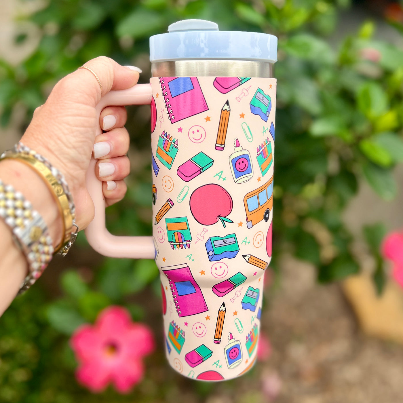 Teacher Vibes 30oz Tumbler