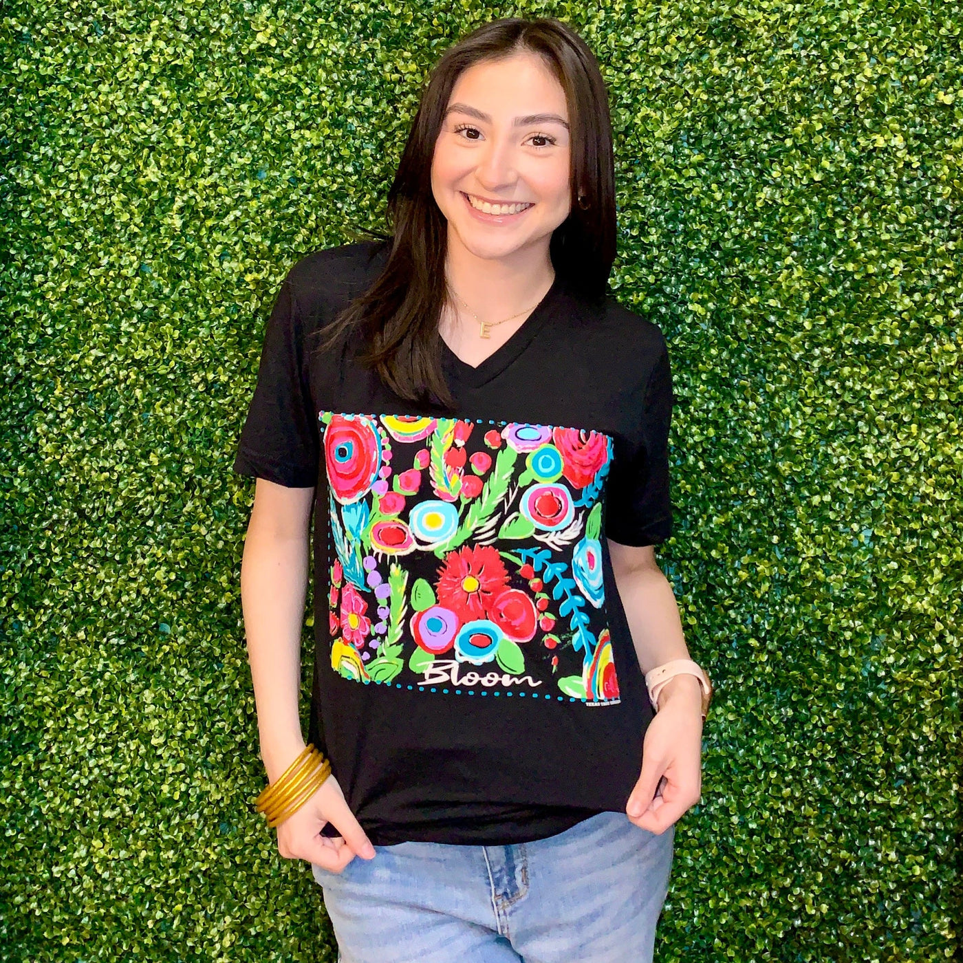 Callie's Bloom Tee by Texas True Threads Shabby Chic Boutique and Tanning Salon