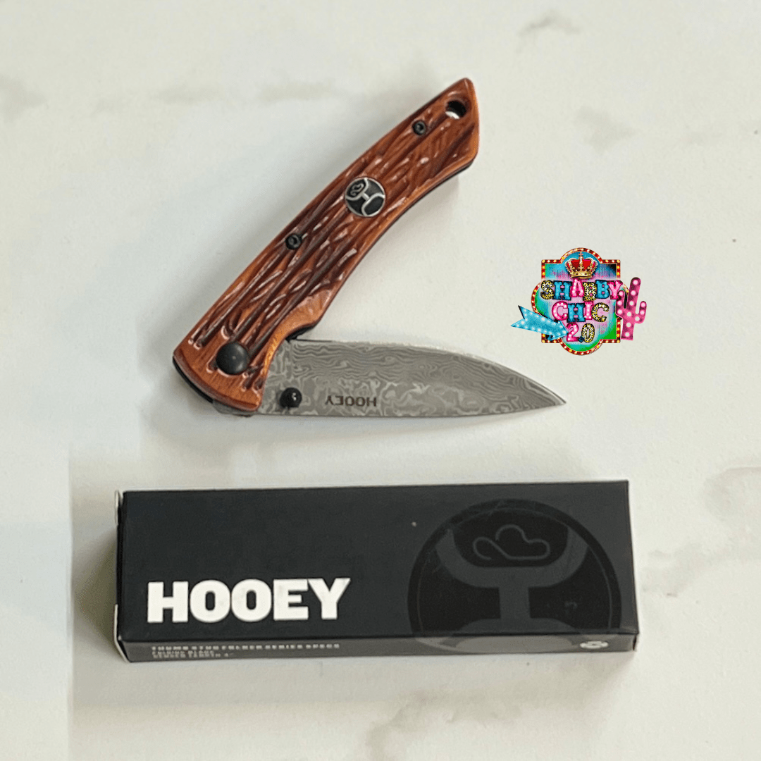 HOOEY  CARAMEL JIGGED BONE KNIFE Shabby Chic Boutique and Tanning Salon