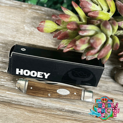 HOOEY  "ZEBRA WOOD TRAPPER" KNIFE Shabby Chic Boutique and Tanning Salon