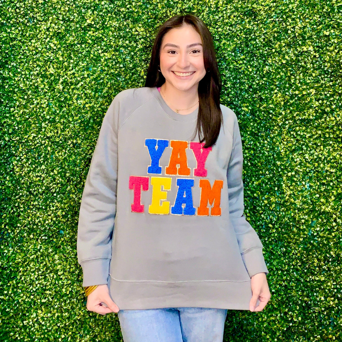 Texas True Threads Game Day sweatshirt Shabby Chic Boutique and Tanning Salon