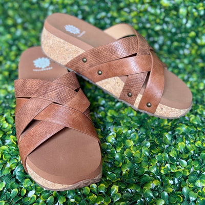 Yellowbox Bernice Wedge Sandal Shabby Chic Boutique and Tanning Salon