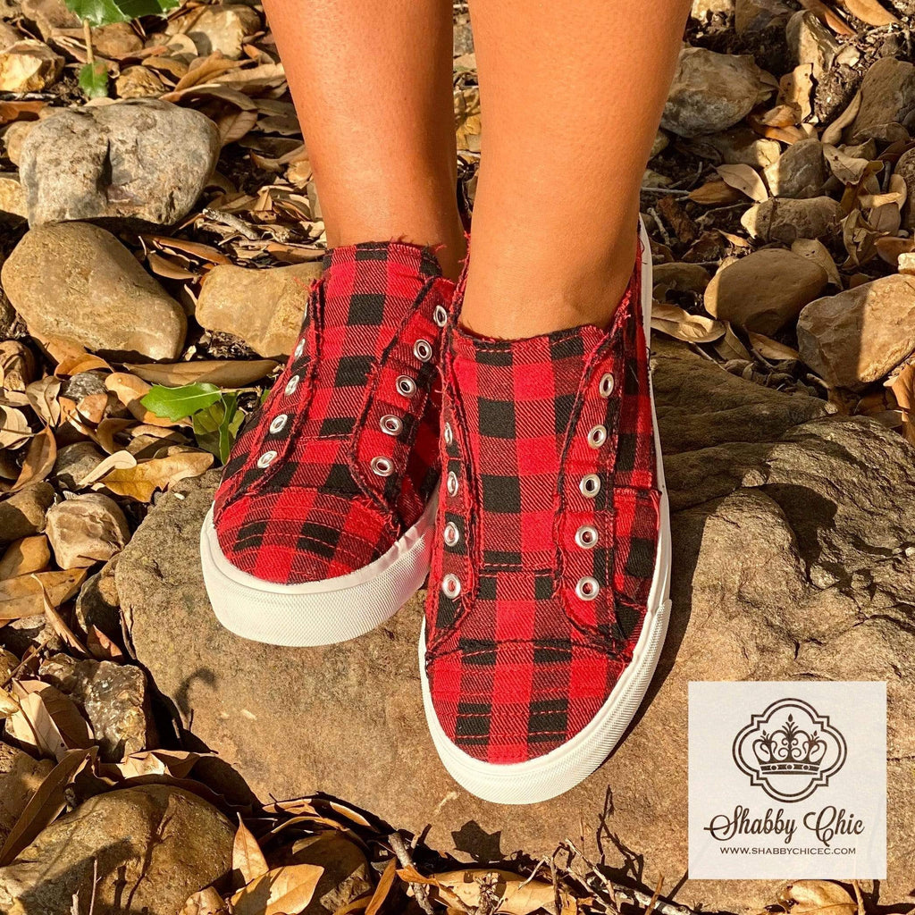 Buffalo plaid converse sale
