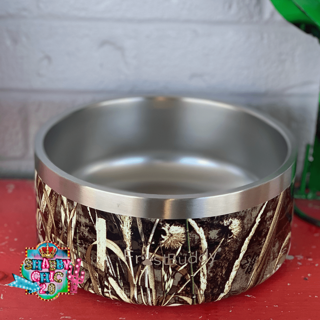 BUDDY BOWL Shabby Chic Boutique and Tanning Salon Camo