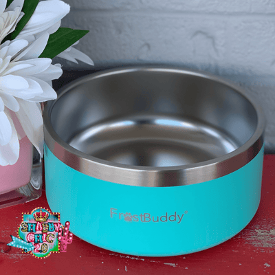 BUDDY BOWL Shabby Chic Boutique and Tanning Salon Turquoise