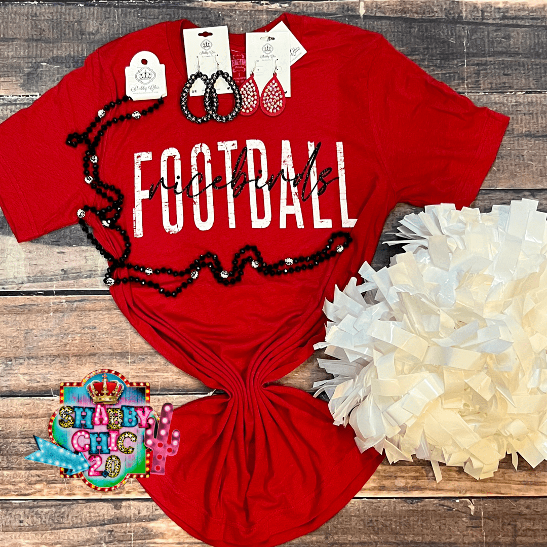 Ricebird Football Tee Shabby Chic Boutique and Tanning Salon